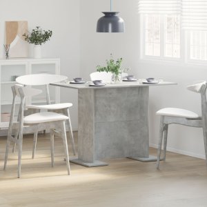 Stół jadalny Betonowy Szary 110x60x75 cm z Drewna Inżynieryjnego 1
