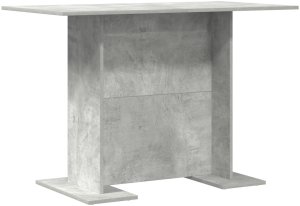 vidaXL Stół jadalny Betonowy Szary 110x60x75 cm z Drewna Inżynieryjnego 2