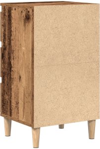 vidaXL Szafka nocna z postarzanego drewna 40x35x70 cm z drewna inżynieryjnego 8