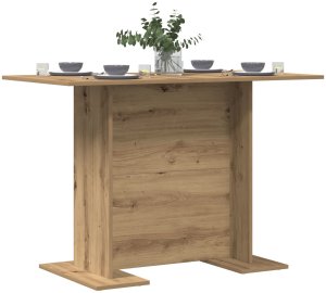 vidaXL Stół jadalny Artisan Oak 110x60x75 cm 3