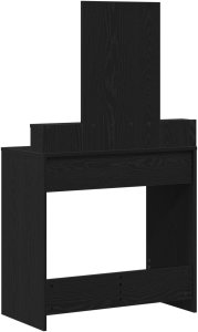 Toaletka Czarny dąb MDF i szkło 79 x 41 x 140 cm Toaletka 8