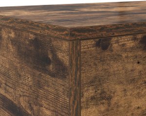 Szuflady pod łóżko Dąb dymiony 75x36,5x16,5 cm Z drewna inżynieryjnego 10