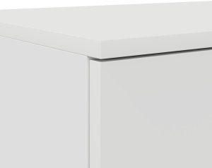 Stolik nocny Biały Drewno inżynieryjne 150 x 36,5 x 16,5 cm 10