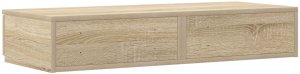 vidaXL Szuflady pod łóżko Sonoma, Dąb, 75x36,5x16,5 cm 8