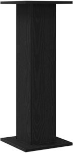 Stojaki na głośniki 2 sztuki, Dąb Czarny, 30x30x80 cm, materiał drewnopochodny 5