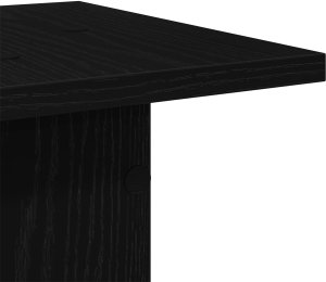 Stojaki na głośniki 2 sztuki, Dąb Czarny, 30x30x80 cm, materiał drewnopochodny 8