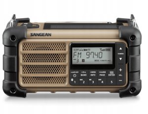 Sangean MMR-99 -ladattava FM-radio, Desert Tan 2