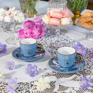 Bialetti BRID001 miseczka Niebieski Kawa 2 szt. 3