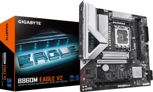 GIGABYTE B860M EAGLE V2 płyta główna Intel B860 LGA 1851 (Socket V1) micro ATX 1