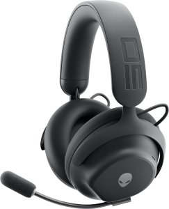 Alienware PRO-HS-G-DEAM słuchawki/zestaw słuchawkowy Przewodowy i Bezprzewodowy Opaska na głowę Gaming USB Type-C Bluetooth Czarny 1