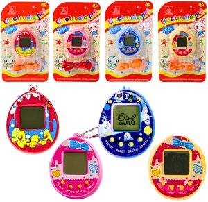Tamagotchi Gra Elektroniczna Wirtualne Zwierzątko Jako Smycz Mix 1