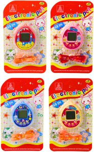 Tamagotchi Gra Elektroniczna Wirtualne Zwierzątko Jako Smycz Mix 4