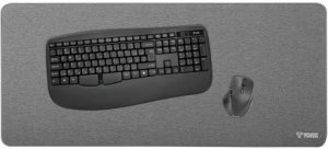 Podkładka pod klawiaturę i mysz XXL YPM 9040 Szara 2