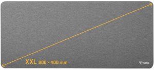 Podkładka pod klawiaturę i mysz XXL YPM 9040 Szara 3