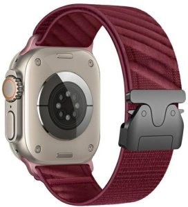 Beline pasek Apple Watch Oblique         42/44/45/49mm czerwony/red 2