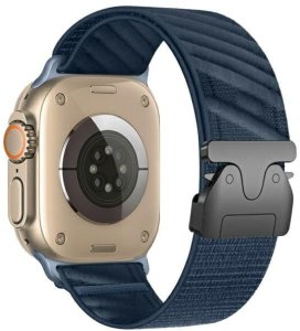 Beline pasek Apple Watch Oblique         42/44/45/49mm granatowy/navy 2
