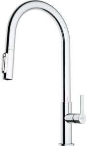 FRANKE Maris Slim Clear Water J pull-out Chrom 1