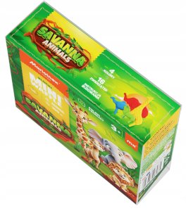 Marioinex Klocki wafle mini Animals Sawanna 100 el (07085) 3