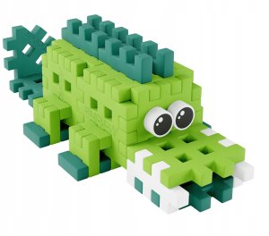 *****Klocki wafle mini PocketPets Krokodyl 06910 3