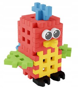 *****Klocki wafle mini PocketPets Papuga 06958 4