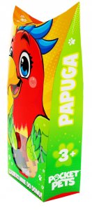 *****Klocki wafle mini PocketPets Papuga 06958 7