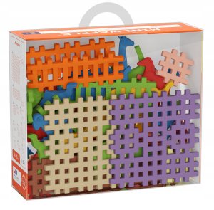 *****Klocki wafle mini Zwierzęta 62el 07429 4