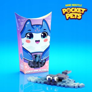 *****Klocki wafle mini PocketPets Płaszczka 07047 3