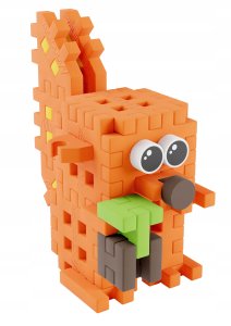 *****Klocki wafle mini PocketPets Wiewiórka 06927 8