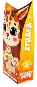 *****Klocki wafle mini PocketPets Żyrafa 06880 5