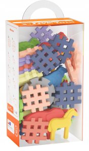 *****Klocki wafle mini Zwierzęta 42el 07436 4