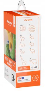 *****Klocki wafle mini Zwierzęta 42el 07436 6