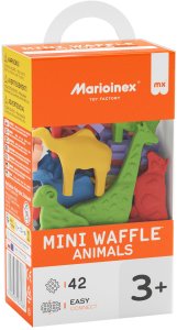*****Klocki wafle mini Zwierzęta 42el 07436 8