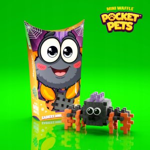 *****Klocki wafle mini PocketPets Pająk 06965 3