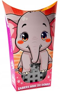 *****Klocki wafle mini PocketPets Słoń 07023 1