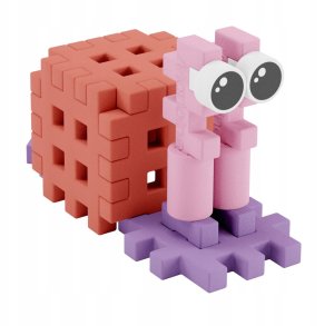 *****Klocki wafle mini PocketPets Ślimak 07146 7