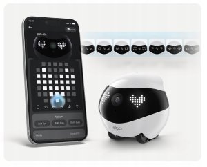 Kinderkulka EnaBot - EBO AIR 2 - domowy, mobilny robot monitorujący (biały) 4