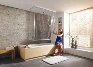 Kleine Wolke KLEINE WOLKE roleta prysznicowa Zestaw 2 cz. rolet białe p 3