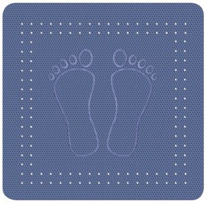 KLEINE WOLKE Foot Mata bezp. do wanny niebieski 1