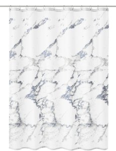 KLEINE WOLKE Marble Zasłona prysznicowa 120x180 1