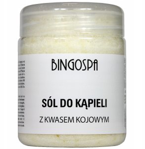 BINGO SPA_Sól do kąpieli z kwasem kojowym 550g 1