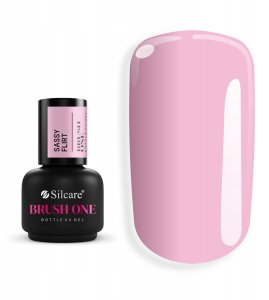 SILCARE_Brush One Bottle Gel żelu budującego w butelce z pędzelkiem Sassy Flirt 15g 1
