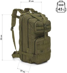 Plecak turystyczny Nils Extreme NC3902 Ranger 45 l Zielony 6