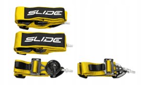 Pasy sportowe Slide V2 Quick Żółte 4P 3" 3