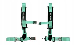 Pasy sportowe Slide V2 Miętowe 4P 2" E4 3