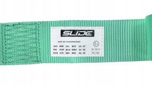 Pasy sportowe Slide V2 Miętowe 4P 2" E4 4