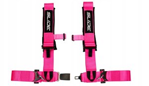 Pasy sportowe Slide V2 Różowe 4P 3" E4 3