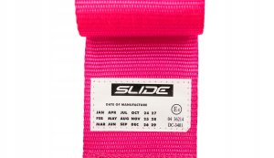 Pasy sportowe Slide V2 Różowe 4P 3" E4 4
