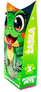 Marioinex *****Klocki wafle mini PocketPets Żaba 06934 6