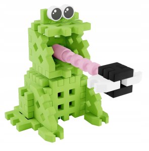 Marioinex *****Klocki wafle mini PocketPets Żaba 06934 7