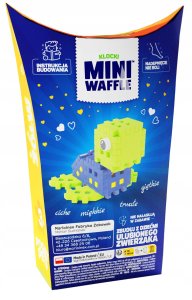 Marioinex *****Klocki wafle mini PocketPets Żółw 06989 6
